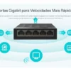 Switch Tp-link Gigabit com 5 portas LS1005G - Image 3
